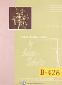 Boyar Schultz-Boyar Schultz, Screw Machines, Tools & Attachments, Facts & Features, Manual-Information-Reference-01